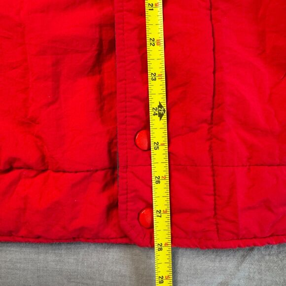 VTG Woolrich Jacket Mens Large Nylon Red Blue Lining Thinsulate USA‎ Gorpcore - Picture 12 of 16